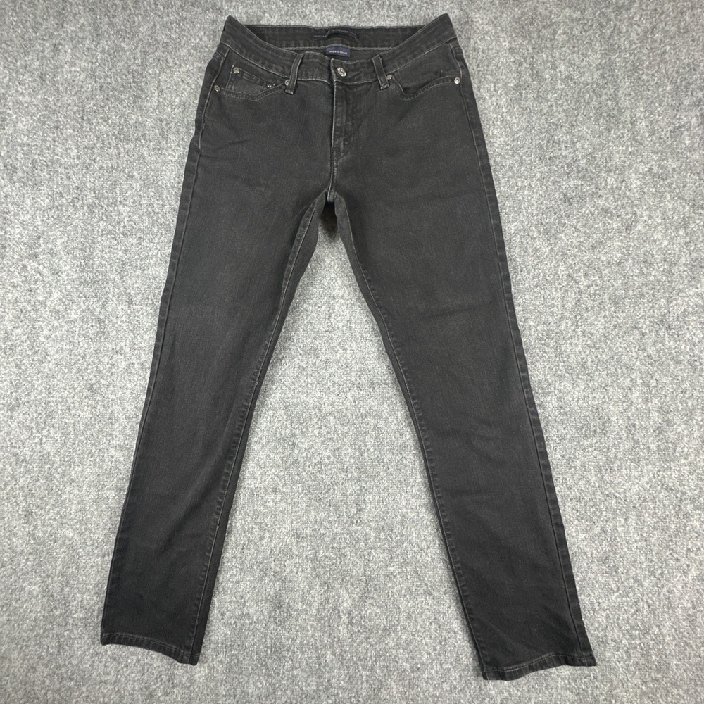 Levi's Jeans Women's Size 8 Black Mid Rise Skinny "The Original Jean"